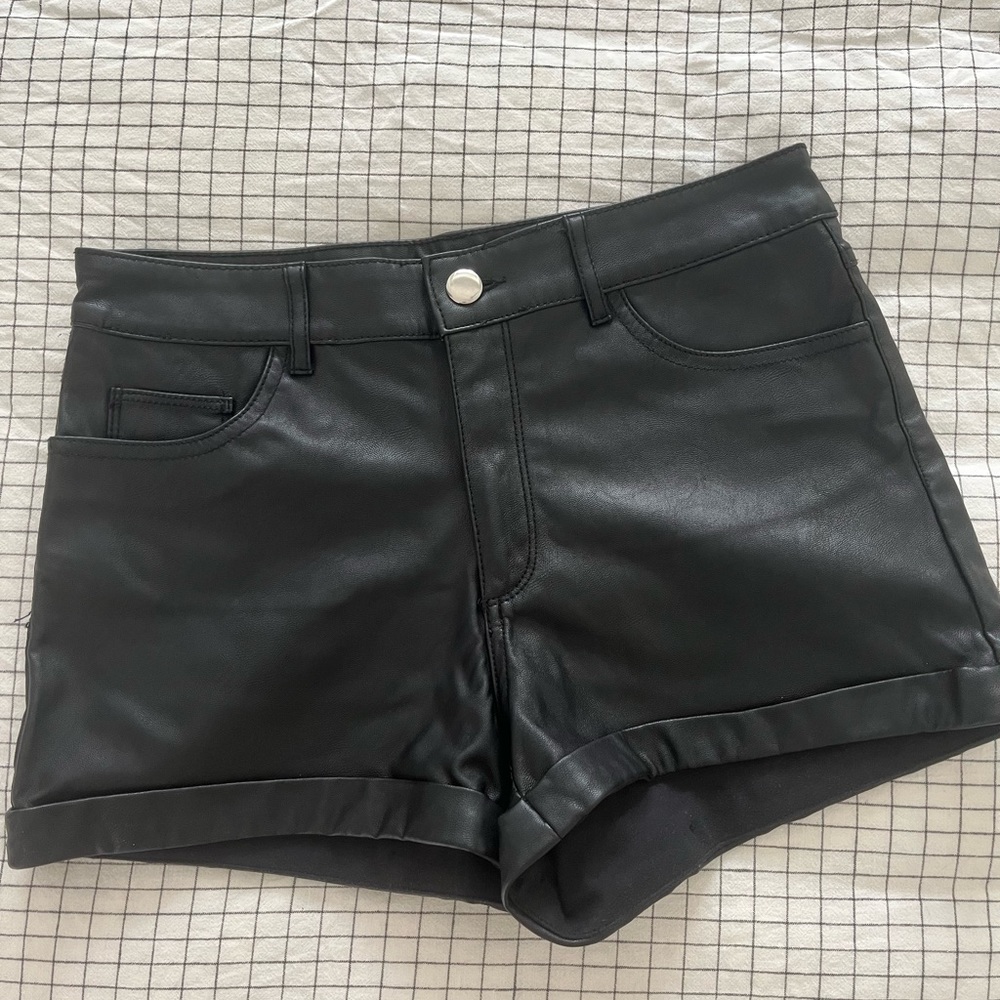 Vegan Leather Shorts ***Free with another purchase - add to bundle!***
